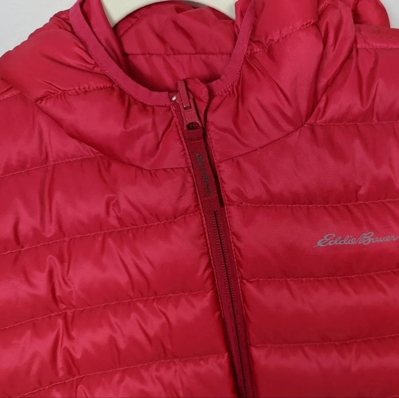 Eddie Bauer Girls sz.L 14/16 Fleece Hooded Jacket Goose Down Coat Lot Set Bundle - Picture 8 of 16